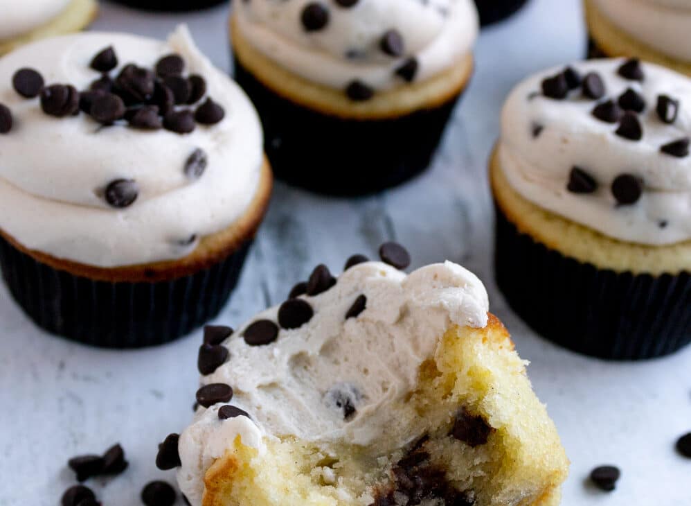 Cookie Dough Cupcakes