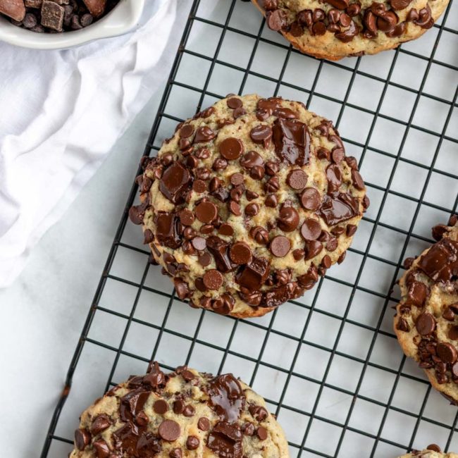 small batch Oatmeal Chocolate Chip Cookies