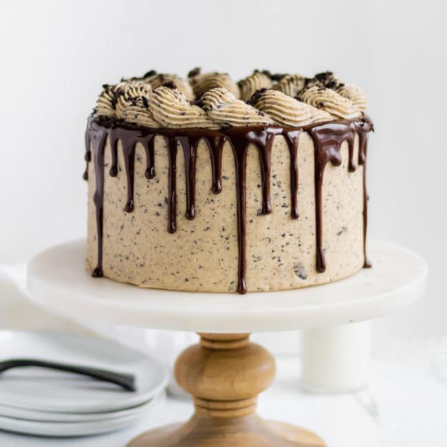 Peanut Butter Oreo Cake - Mindycake - Mindy Johnson