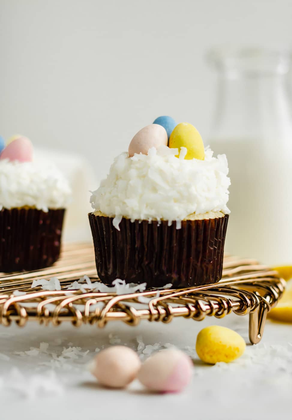 coconut lemon cupcakes