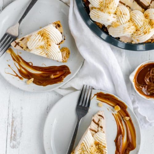 caramel coffee pie