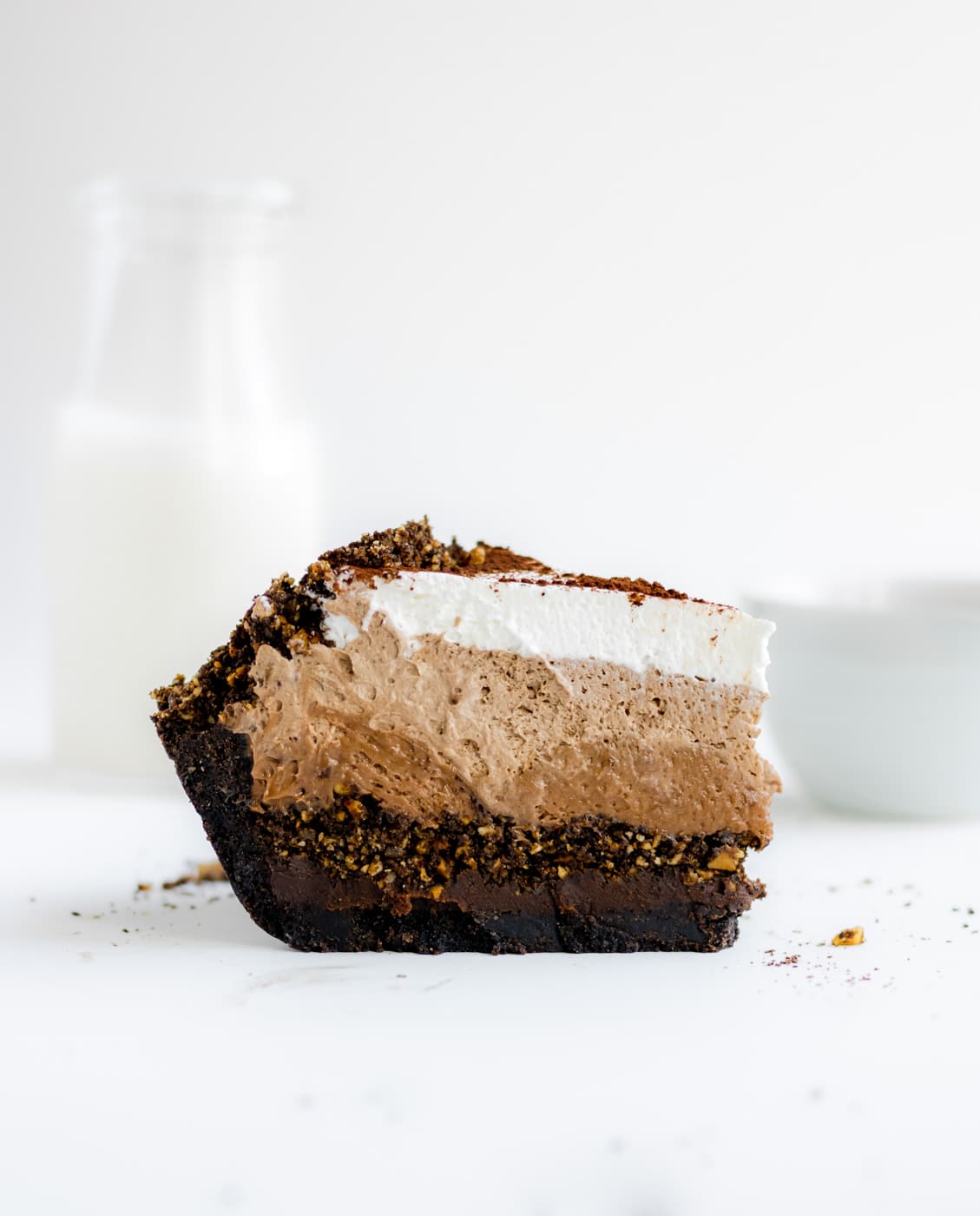 hazelnut mocha pie