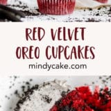 Red Velvet Oreo Cupcakes Pinterest