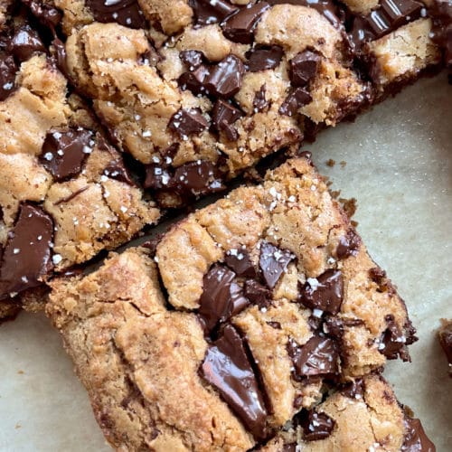 biscoff blondies