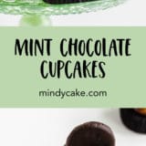 Mint Chocolate Cupcakes Mindycake Mindy Johnson